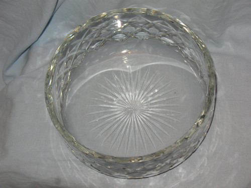 Daum crystal salad bowl, 20th century