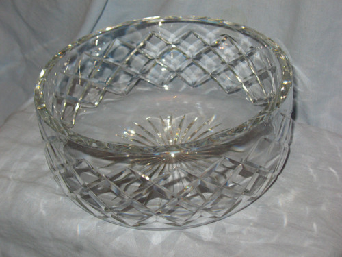 Daum crystal salad bowl, 20th century