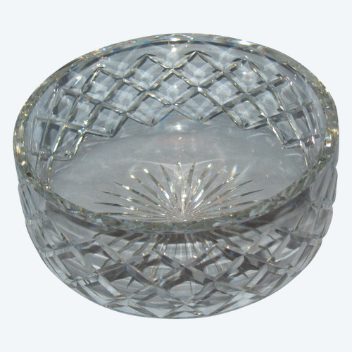 Daum crystal salad bowl, 20th century