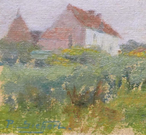 Paul SIEFFERT, Houses by the sea in Brittany