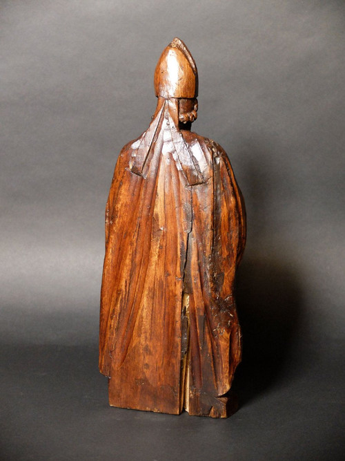 Sculpture of a bishop - 19th century