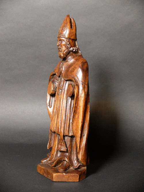 Sculpture of a bishop - 19th century