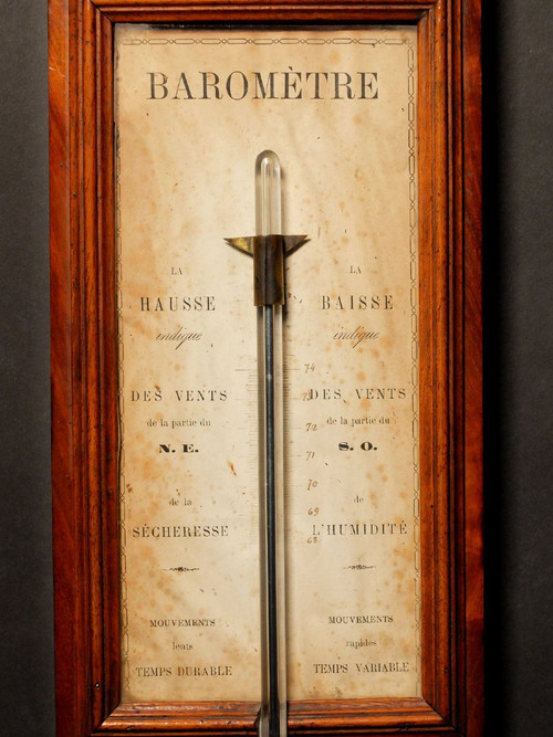 Mercury barometer from the Restoration period