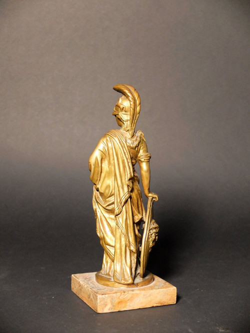 Paire de bronzes italiens - Minerve et Judith