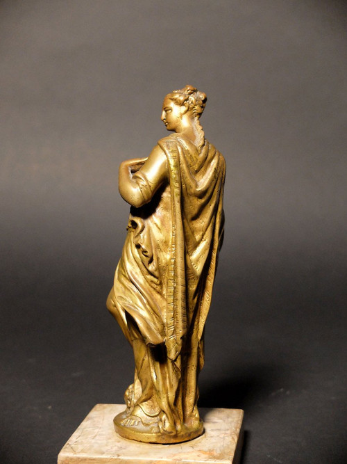 Paire de bronzes italiens - Minerve et Judith