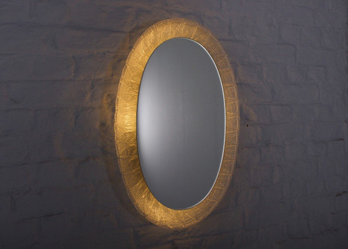 Acrylic Resin Light Mirror 1970’s.