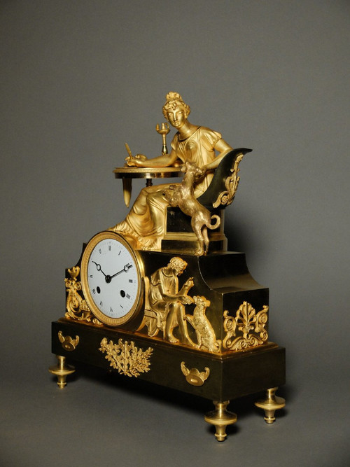 Orologio d'epoca impero - Le messager