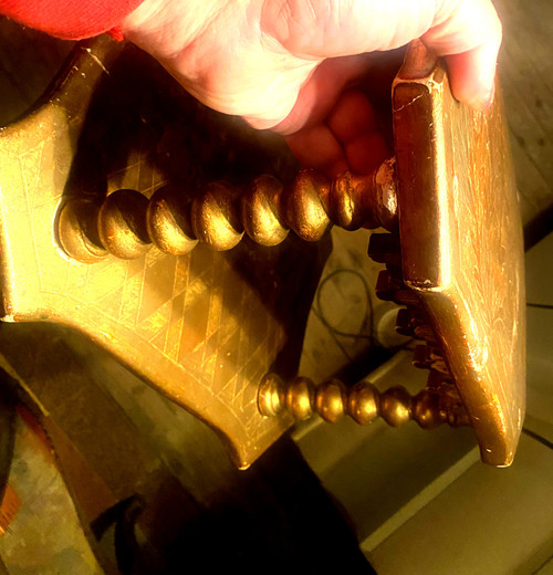 Tabor altar shelf used to place the Chalice during the Mass ritual, late 18th century