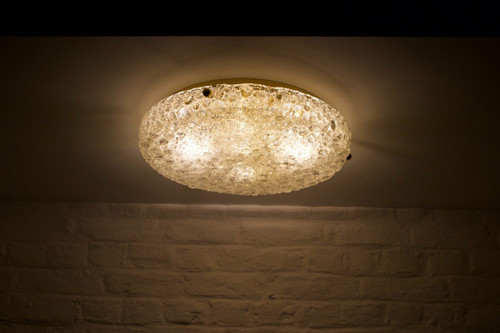 Murano Frosted Glass Ceiling Light