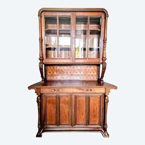 Louis Majorelle Art Nouveau "chicorée" sideboard