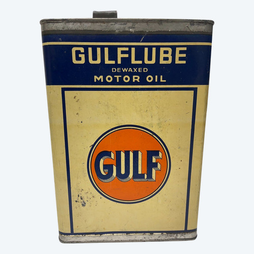 Lattina di olio motore decerato Gulflube