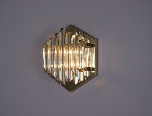 Venini Style Prism Wall Lamp