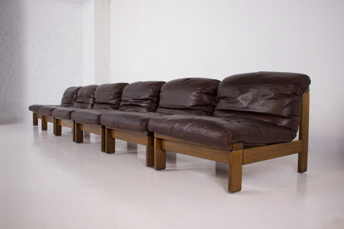 Leather armchairs Style Carl Straub 1970 (3).