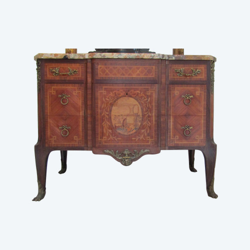 Louis XV chest of drawers