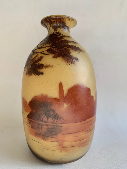 GAUTHIER vase lakescape