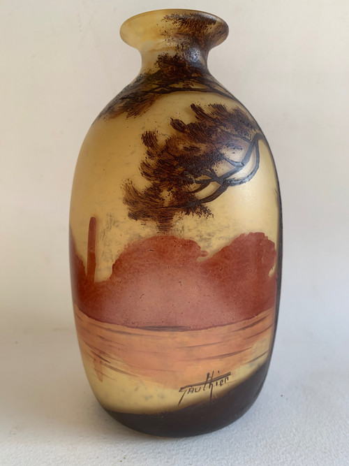 GAUTHIER vase lakescape