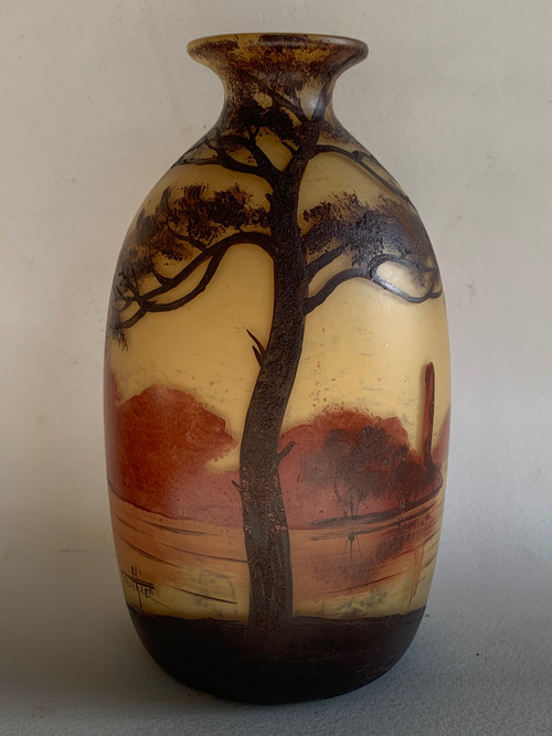 GAUTHIER vase lakescape