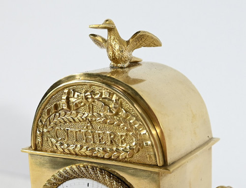 Small Travel Clock, Empire Period - Early 19th century