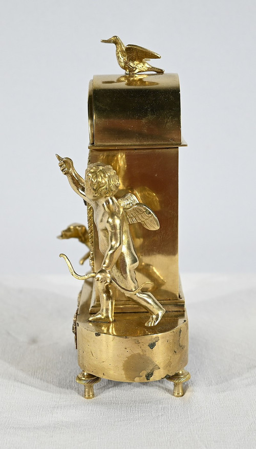 Small Travel Clock, Empire Period - Early 19th century