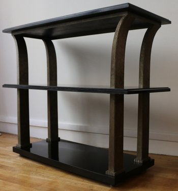 Edgar Brandt - Three-Tray Console