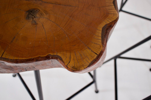 Rustic Modernist Bar Stools