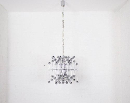 Kinetic Atomic Suspension Chandelier.