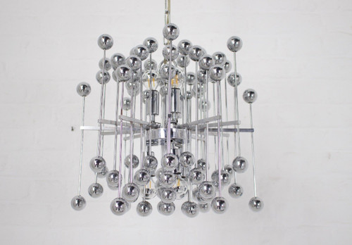 Kinetic Atomic Suspension Chandelier.