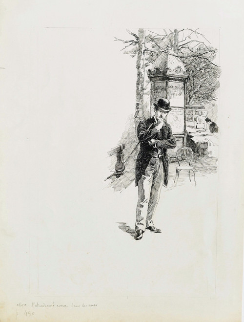 Alcide Théophile ROBAUDI, Two Parisian illustrations