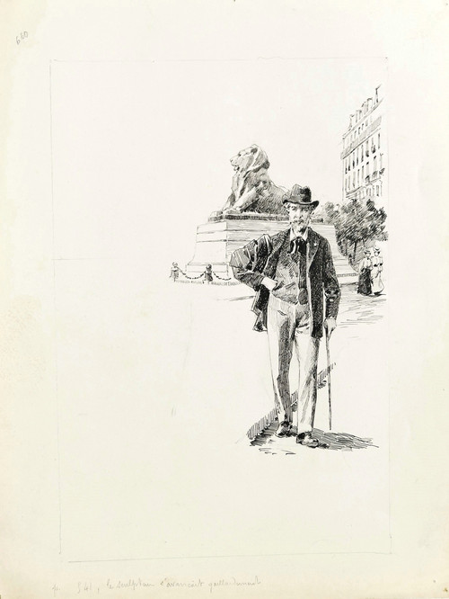 Alcide Théophile ROBAUDI, Two Parisian illustrations