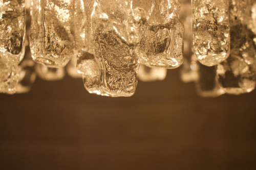 Kalmar “Ice Glass” chandelier.