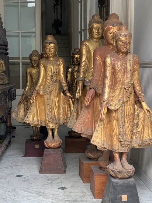 Bouddha Debout Birmanie, Mandalay.