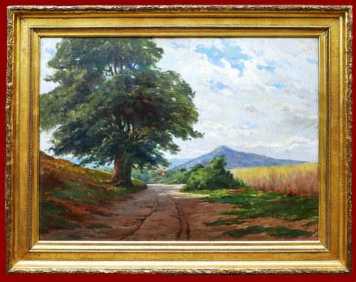 Georges DUHAIN, Paysage en Bresse