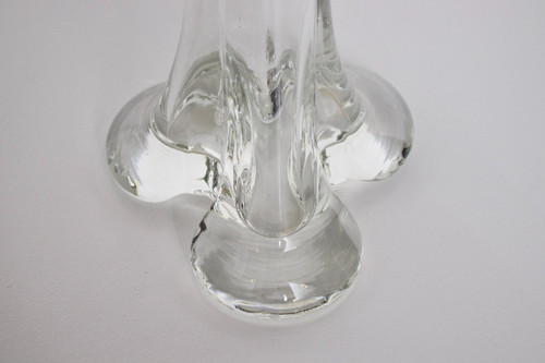 Large Crystal Soliflore Vase.