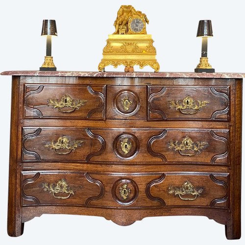 natural wood chest of drawers from the 18th century