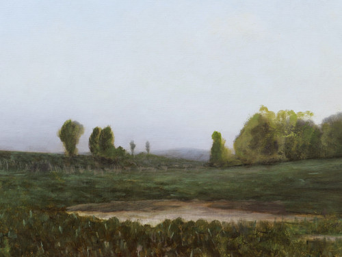 Jean-Antoine, known as Johannès SON, Landscape of Ain at dusk