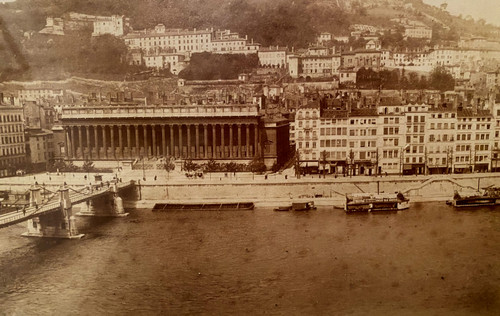 Große, in Sepia gerahmte Fotografien, signiert N. D. Foto: Marseille, Lyon, Nizza und Monaco, 19. Jahrhundert