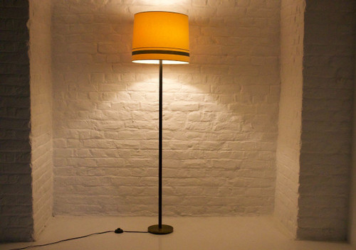 Lampadaire Gainé Cuir, K & L Belysning Sweden.