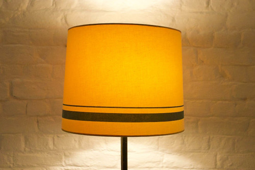 Lampadaire Gainé Cuir, K & L Belysning Sweden.