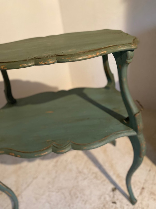 Louis XV Teetisch Jahr 1900 Skandinavische Patina (Aktuell Sonderpreis auf Anfrage)