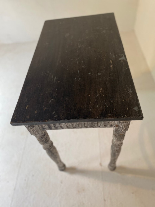 Small Napoleon III Patinated Table