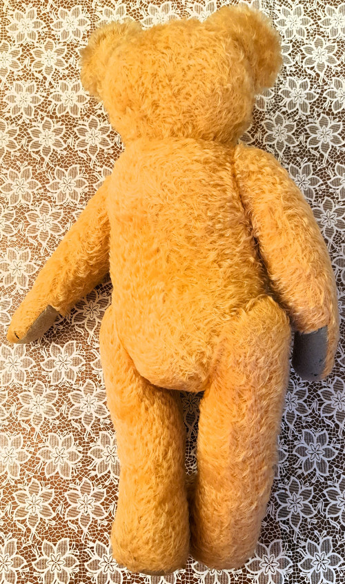 Teddybär mit Glasaugen 1920er oder 1930er Jahre Höhe 57 cm