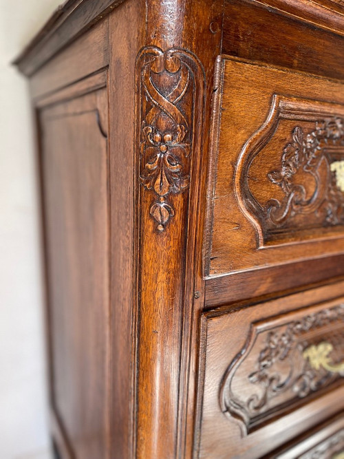 Louis XIV Commode 18th Liège Oak