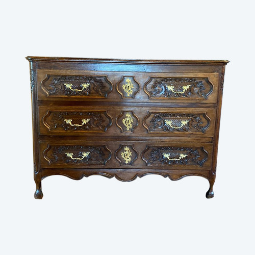 Louis XIV Commode 18th Liège Oak