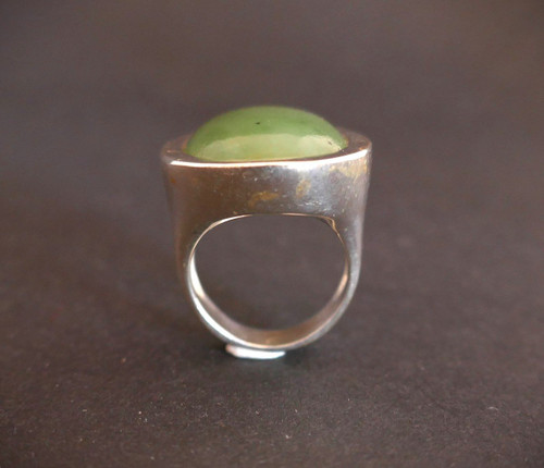 Important Jade Cabochon Ring