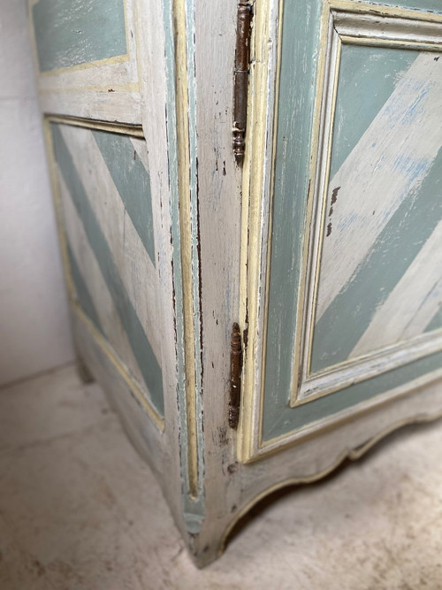 Louis XV Regional Polychrome Oak Dresser 18th Century