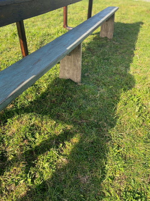 Banc De Fin De Vendange Patine fin 19e ( très long)