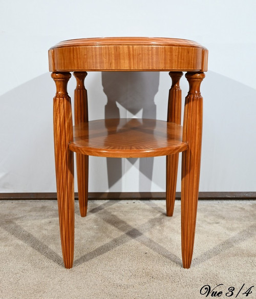 Petite Table en Acajou Clair, Art Déco – 1930