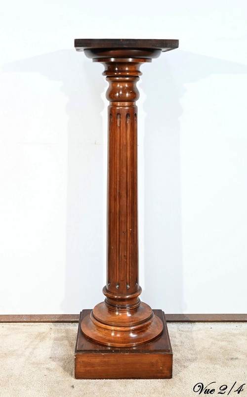 Colonne en Hêtre Massif, style Louis XVI – 1900