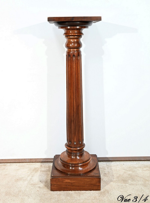 Colonne en Hêtre Massif, style Louis XVI – 1900