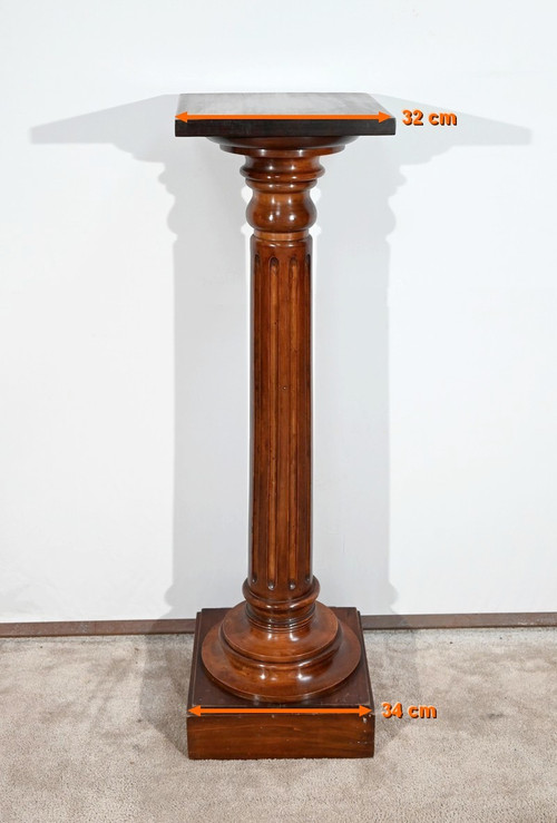 Colonne en Hêtre Massif, style Louis XVI – 1900